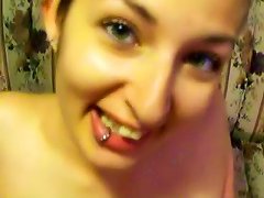 Tattooed And Pierced Slut Sucks Cock Porn Videos