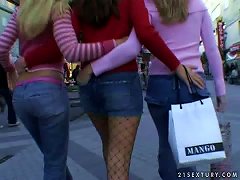 Awesome Afternoon Of Lesbian Sex With Three Hot Euro Babes Porn Videos