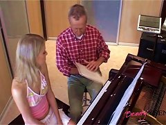 Old Piano Teacher Pounds His Dick Into Her Teen Pussy Porn Videos